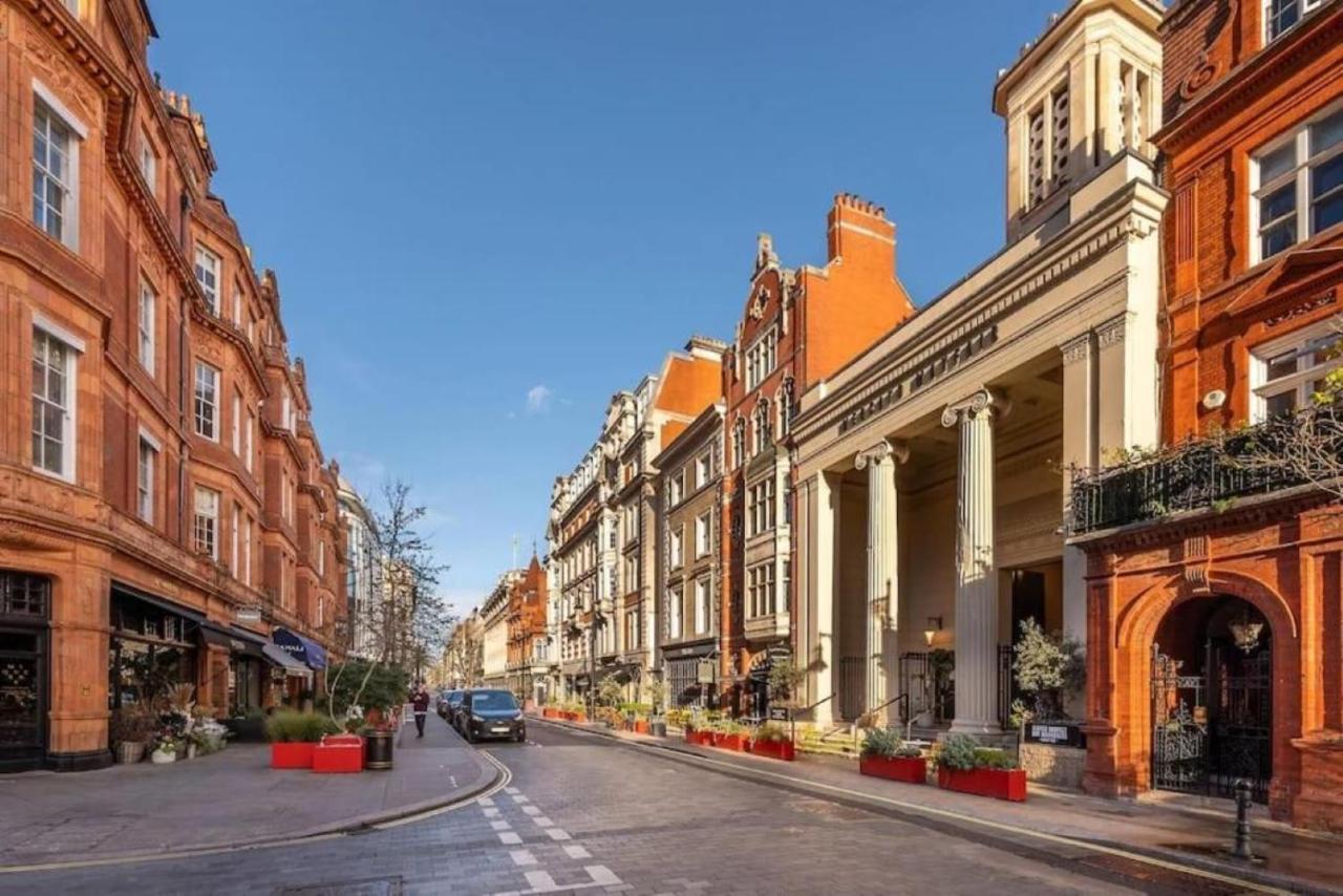 Posh 3 Bedroom Flat With Terrace And Indoor Fireplace In Mayfair, Near Hyde Park Londyn Zewnętrze zdjęcie